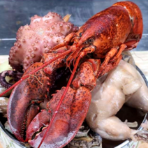 누룽지 해물 해신탕 전복 삼계탕 밀키트 4종 초복 중복 말복 음식 재료 닭 전복 문어 새우 랍스터 약재 해물 해천탕 간편조리 세트, 4. 해물 해신탕 (4인분)