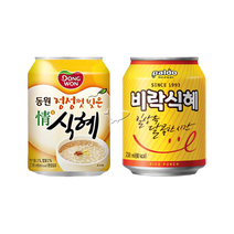 동원 정식혜 238ml 3캔+비락식혜 238ml 3캔 총6캔, 단품