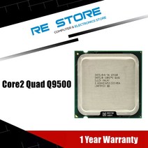 인텔 코어 2 쿼드 Q9500 프로세서 2.83GHz 6MB 캐시 FSB 1333 데스크탑 LGA 775 CPU 중고