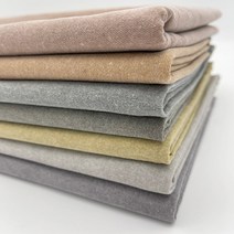 피그먼트 워싱 트월 면직기 7종 바지 원피스 소품 봄 가을 여름 부드러운 원단, 2 연그레이