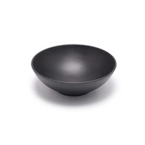 고급 블랙 멜라민 대형 원형 볼 그릇 샐러드볼 CZB6251, 1호