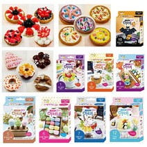 음식만들기 12종(택1)미니어처 미니어쳐 장식 데코 소품 재료 DIY 세트, 02.하비 달콤도너츠