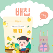 아기 동결건조 과일칩 아기과자 유아 간식 아기과일칩, 배칩, 1개