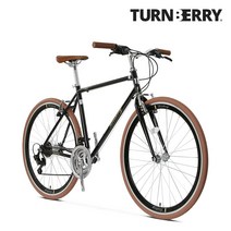 [무료완조립+반짝세일] 알톤 턴베리 H21 하이브리드자전거 21단 700C 클래식자전거, H21_블랙_430, 미조립