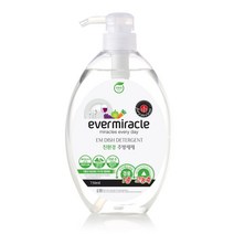 에버미라클 EM 친환경 고농축 1종 주방세제, 1개, 750ml
