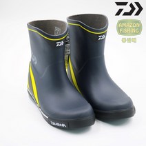 다이와 정품 낚시장화 발목장화 DB-2411 데크부츠 네이비/라임, LL (﻿26.0cm~27.0cm)(108549)