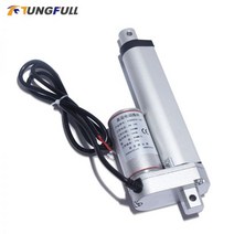 엑추에이터 직교로봇 액츄에이터 리니어모터 DC 12V/24V 전기 선형 액추에이터 100N/200N/300N/500N/700N/900N/1000N 드라이브 모터 20mm 30mm, [01] 12V 5mm 1000N, [01] Stroke 20mm