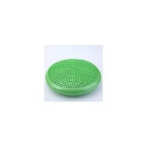 요가 공 마사지 패드 팽창식 안정성 흔들림 균형 디스크 쿠션 매트 피트니스 운동 훈련, green