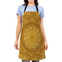 빅사이즈방수앞치마 용접 여름 린넨 앞치마 만다라 미학 여성용 주방 앞치마 오리지널 방수 소녀 커스텀 남자 웨이터 작업 오일 방지 빈티지 페르시아125840, 22102wq-000413-_55X68CM(L)