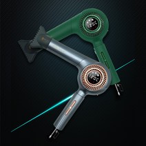파이모아 더살롱 헤어드라이기 1600W 에센셜케어 국내 최초 LCD디스플레이 항공모터 드라이어, PM2201LCD-GR 다크그레이
