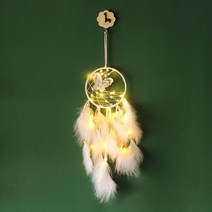 LED 버터플라이 깃털 진주 드림캐쳐 원룸 취미생활 인테리어 분위기전환 집꾸미기 소품 카페 신혼집 자취생