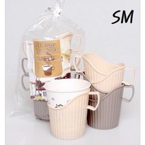 SM 손잡이 종이컵 홀더 6P 세트 일반 가정 사무실 현장 손님 접대 핸들 컵홀더 컵받침