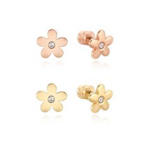 [리타모니카] Metal Blossom Earrings