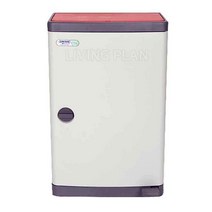 건전지수거함 폐건전지 수거함 재활용품 스탠드 원룸 폐형광등 야외 수거대 35L, 레드, 1개