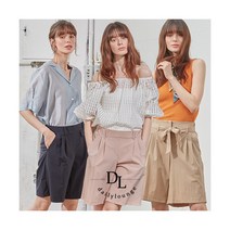 [데일리라운지] 여성 워셔블 버뮤다 팬츠 3종