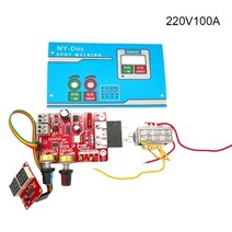 NY-D01 스팟 용접기 DIY 컨트롤 보드 키트 조정 시간 전류 간단한 작동, 220V100A