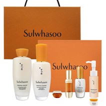 NEW 설화수 자음 2종 세트 쇼핑백포함 (자음수150ml 자음유액125ml 윤조에센스30ml 자음생세럼8ml 자음생크림클래식5ml 순행클렌징폼50ml 탄력크림5ml), 1세트