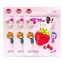 해호 딸기가 쿵 천연 과일칩 3개, 단품, 단품