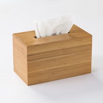 [JAJU/자주] 대나무 직사각 티슈 케이스, 내츄럴