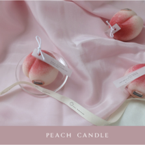 수제 복숭아 캔들몰드 비누 틀