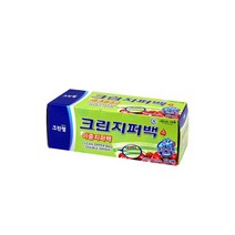 [크린랩] 이중지퍼백 15cmX10cm 50매미니, 없음