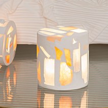 아카리조명 오로라 각인 코스트코 드로잉 조명 무드등 명품 수면 감성 랜턴 집들이 생일 선물 수유등, 단일사이즈, 자갈 기둥