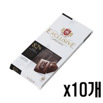 익스클루시브 다크 초콜릿 82% 100g, x10개