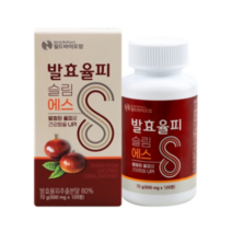 월드바이오팜 체지방커팅제 단백질 보충제 쉐이크 헬스 운동 부스터 발효율피 슬림에스 1통