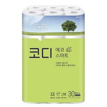 코디 에코스마트 화장지 22m 30롤 3팩, 8팩