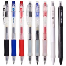 동아 Q-Knock 볼펜 0.4mm / 0.5mm / 속건성 잉크펜 / 큐노크, 0.5mm 스탠다드 블루