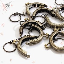 후야몰/동전 지갑용 프레임-청동-10개세트 소품 퀼트 프레임 만들기 부자재 프랑스자수, 동전지갑용프레임-청동10개, 단품, 동전지갑용프레임-청동10개