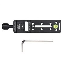 Andoer FNR-200 200mm 퀵 릴리스 플레이트 삼각대 노드 슬라이드 레일 클램프 어댑터 장착, 01 FNR-140 140mm
