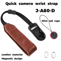 가죽 손목 스트랩 SLR 카메라 캐논 850 니콘 Z5 Z6 후지 XT4 소니 A7R3 Leica 올림푸스 마이크로 단일 빠른, 06 브라운