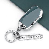 유투카 더뉴 레이 K3 K5 K7 K8 쏘렌토MQ4 카니발KA4 스포티지NQ5 셀토스 EV6 니로SG2 자동차 스마트 키케이스 TPU키홀더 키링 키커버 골드라인 실버라인 스트랩, TK-A, 실버그레이블루