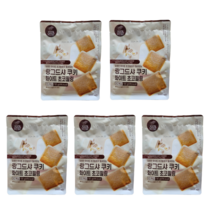 랑그드샤 쿠키 화이트 초코 필링(130gx5봉), 130g, 5개