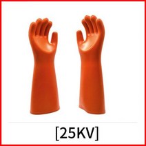 고압절연장갑 고전압 절연 장갑 12202535KV 전기 안전 방지 노동 보호 작업 고무 손바닥 유형, 25kv