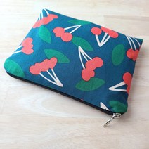 [DIY키트 패키지] (동영상설명) 17cm 생리대 파우치만들기 꽃그림 파우치 바느질재료 디자인선택가능 자유학년 바느질세트, 블루숲속세상-메인상품