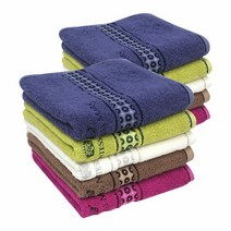 송월 카운테스마라 써클40 세면타월, 색상:연두