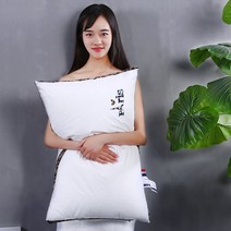 호텔베개 왕바이팡 싱글 한마리 세트다 베개솜 한쌍 치다 2룩 더블 가정용 2630621380, 면 짜다 베개솜있음 한짝