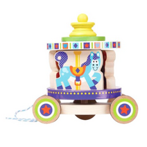 멜리사앤더그 베이비 회전목마 끌기 놀이 MD3616, 혼합 색상