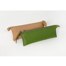 토단 집콕 가죽 납작 필통 만들기 1인세트 2종, 크림베이지