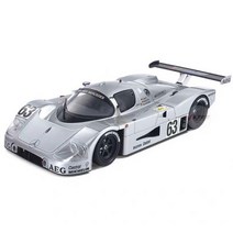 엔진rc카 DIY Merced Le Mans 바디 셸 1/28 RC 자동차 XRX DRZ Wltoys HGD1 Mini-Q Kyosho Mini-Z MR03 98mm 휠베이스, SILVER