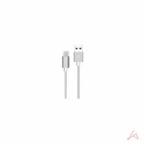 USB C타입 메탈 케이블 충전선 2M LGT-RDC05-실버, 본상품