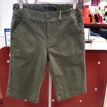 게스키즈 5부 스톤워싱 면팬츠 G94KSP050G4