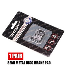 Macury는 INOKIM OX Dualtron 3 전동 스쿠터 TÜV 증명서를 위한 합성 세라믹스 그리고 금속 디스크 브레이, 01 Semi metal 1 pair, 01 Semi 메탈 1 pair