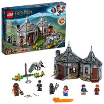LEGO 해리 포터 해그리드의 오두막집: 벅비크의 구조 장난감 오두막 건물 세트 벅비크 히포그리프 피규어 (496개) (75947)