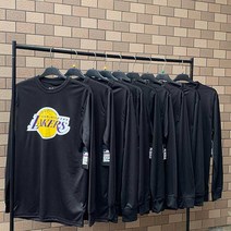 unk nba 블랙 롱슬리브 티셔츠 슈팅져지 르브론 커리 어빙 듀란트 폴죠지 코비브라이언트