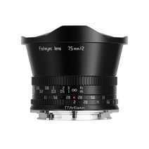 티티아티산 L 마운트 APS-C 어안렌즈 7.5mm F2 블랙