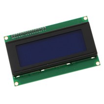 shangren 파란색 직렬 IIC/I2C 2004 20X4 문자 LCD 모듈 디스플레이, 9.8x6cm, 설명, 다른