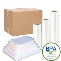 업소용 진공포장 비닐 포장 필름 압축 팩 고기 식품 음식 야채 족발 신선보관, 0.06mm (조금얇음), 35cm x 50cm (1400장)